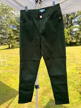 Draper James Dark Green Jeans
